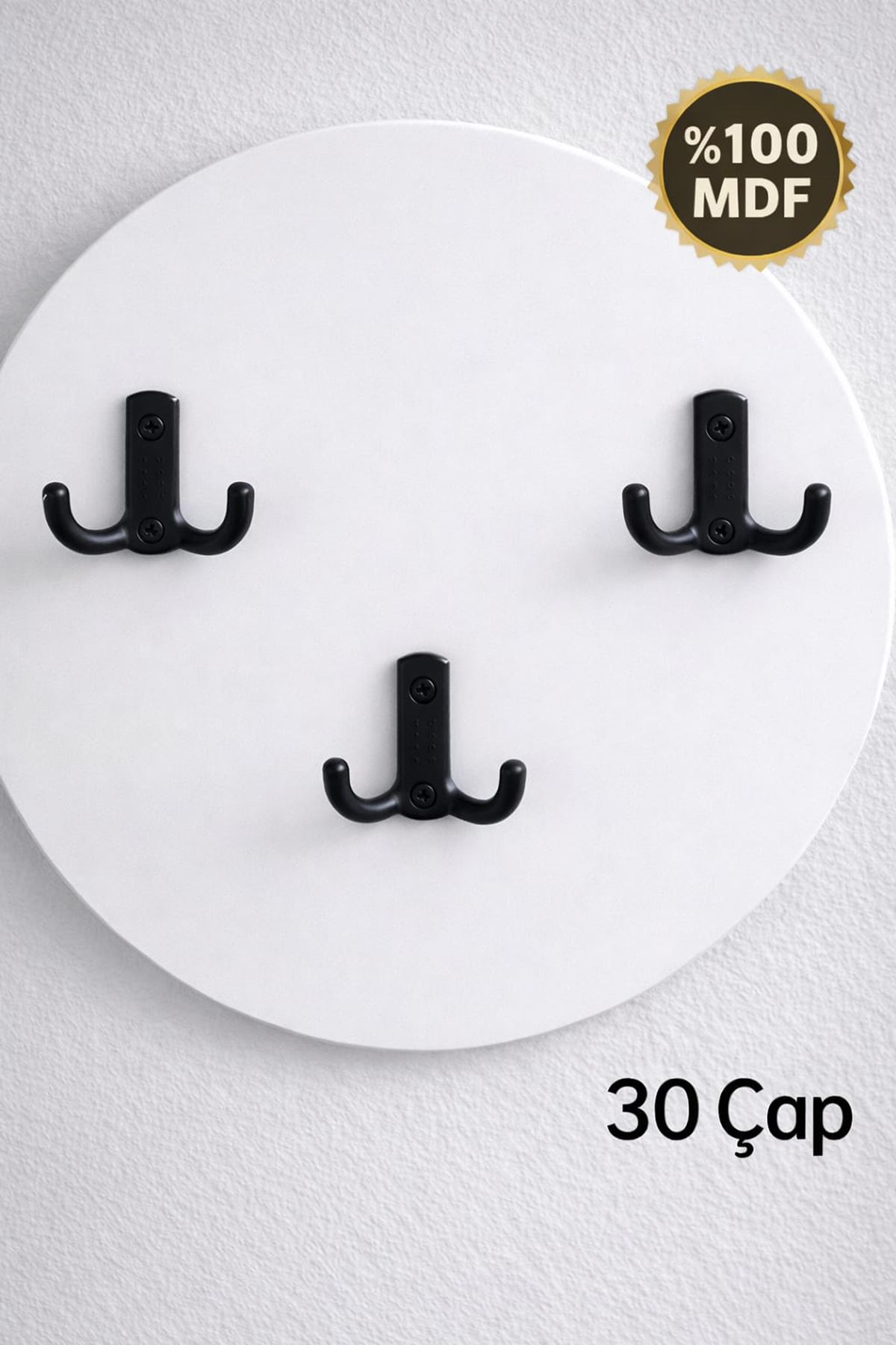 Askılık duvar elbise askılığı 30 ÇAP