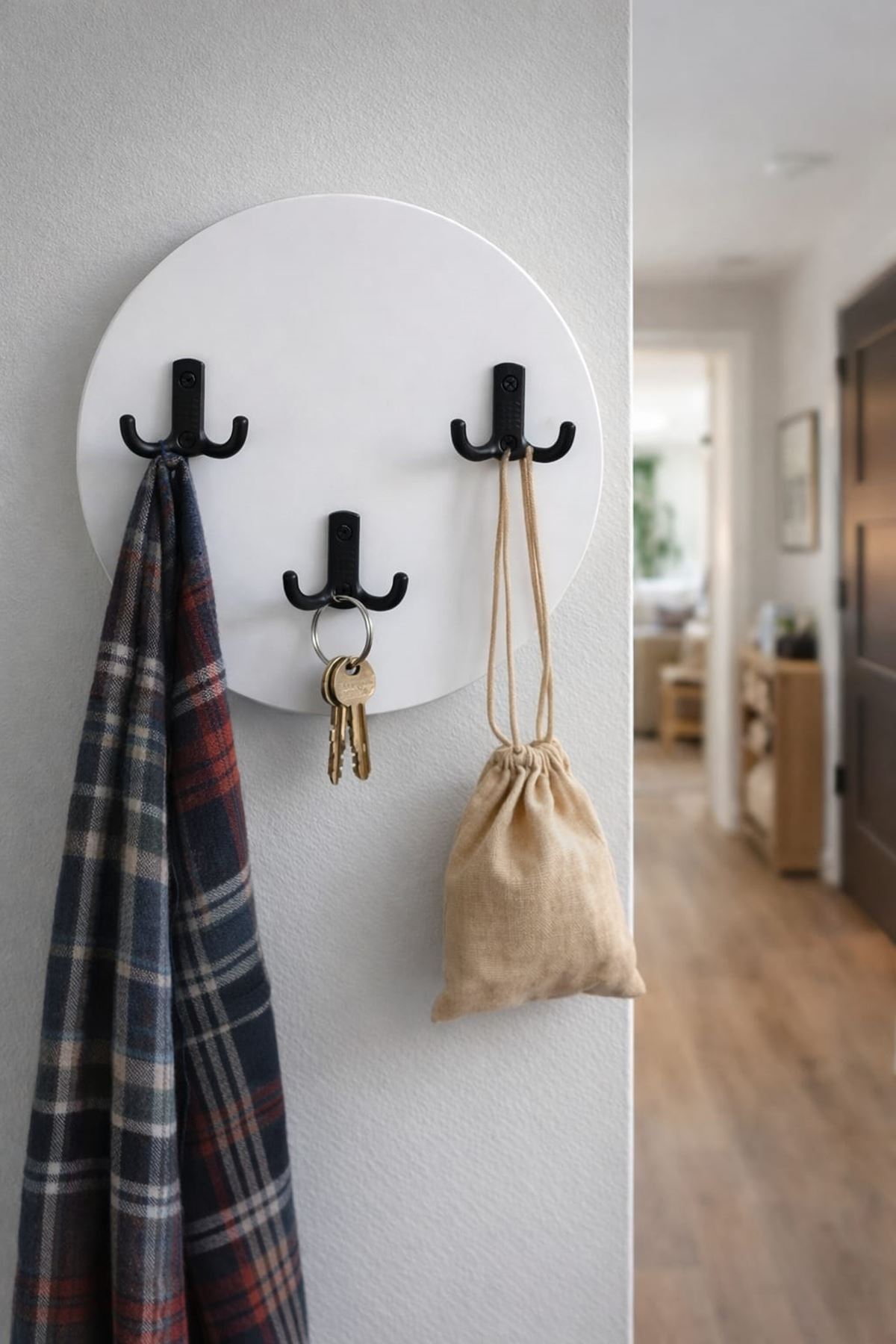 Askılık duvar elbise askılığı 30 ÇAP