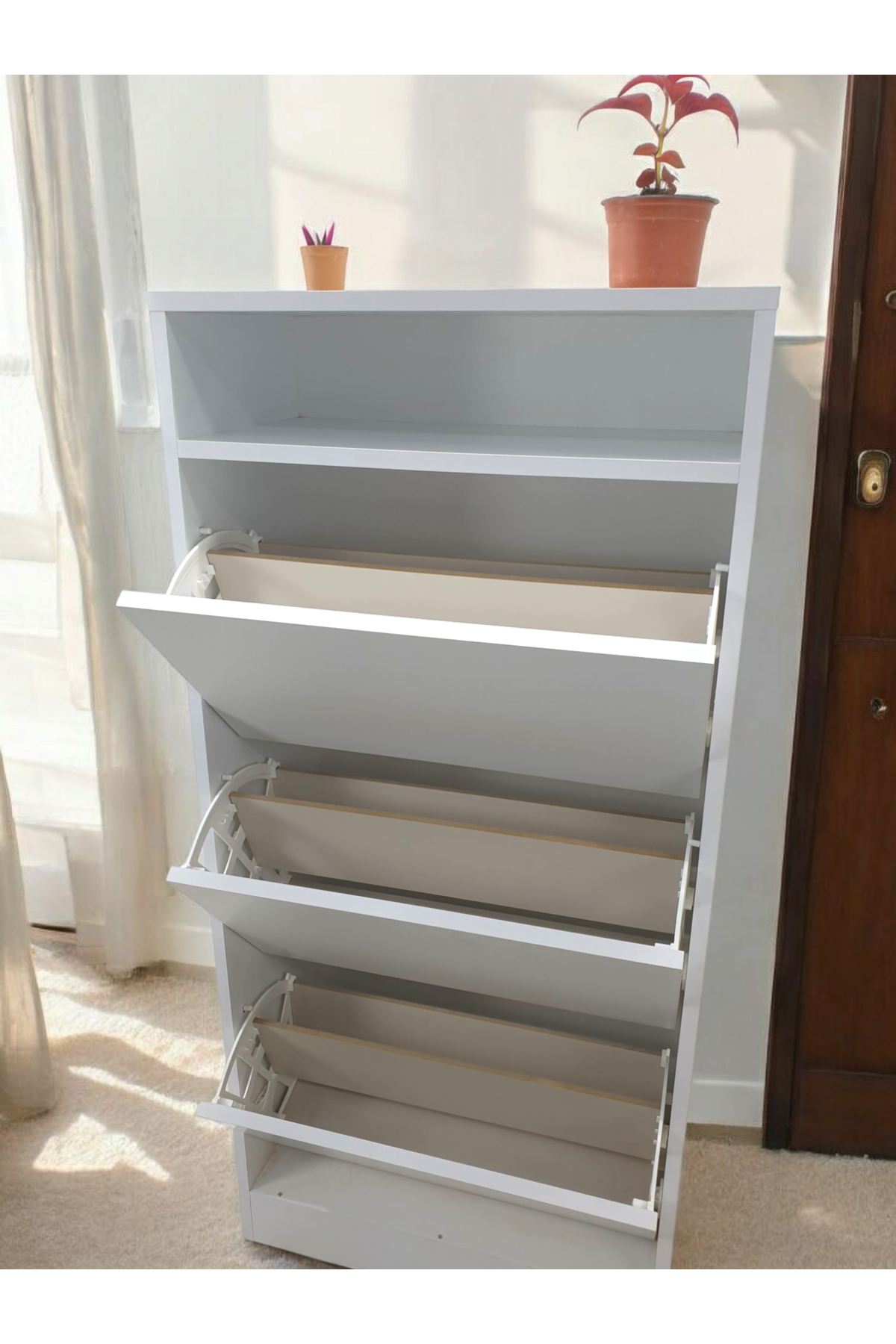 Raflı Ayakkabılık 