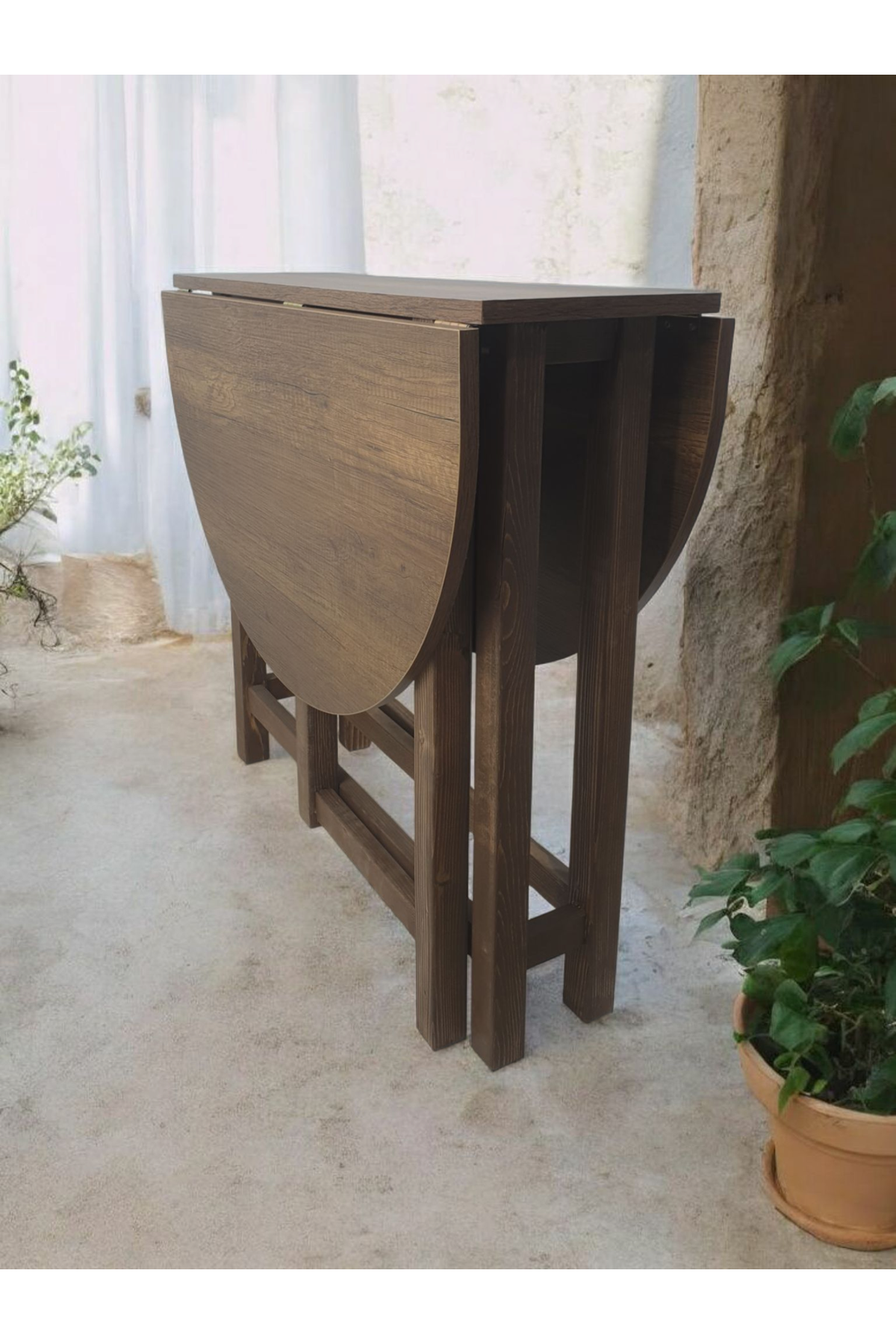 Katlanır Kanatlı Masa Yemek Masası Çalışma Masası Mutfak Masası Barok