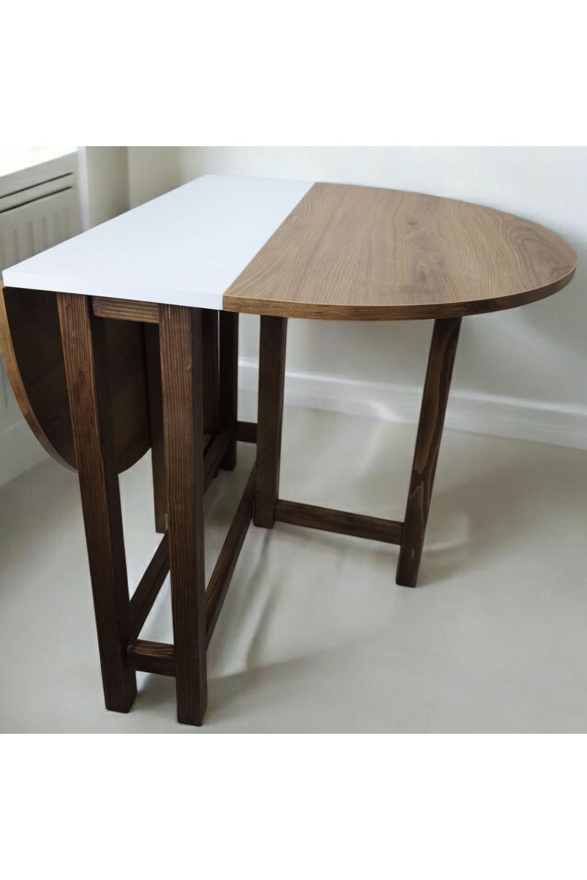 Katlanır Kanatlı Masa Yemek Masası Çalışma Masası Mutfak Masası Çok Renkli