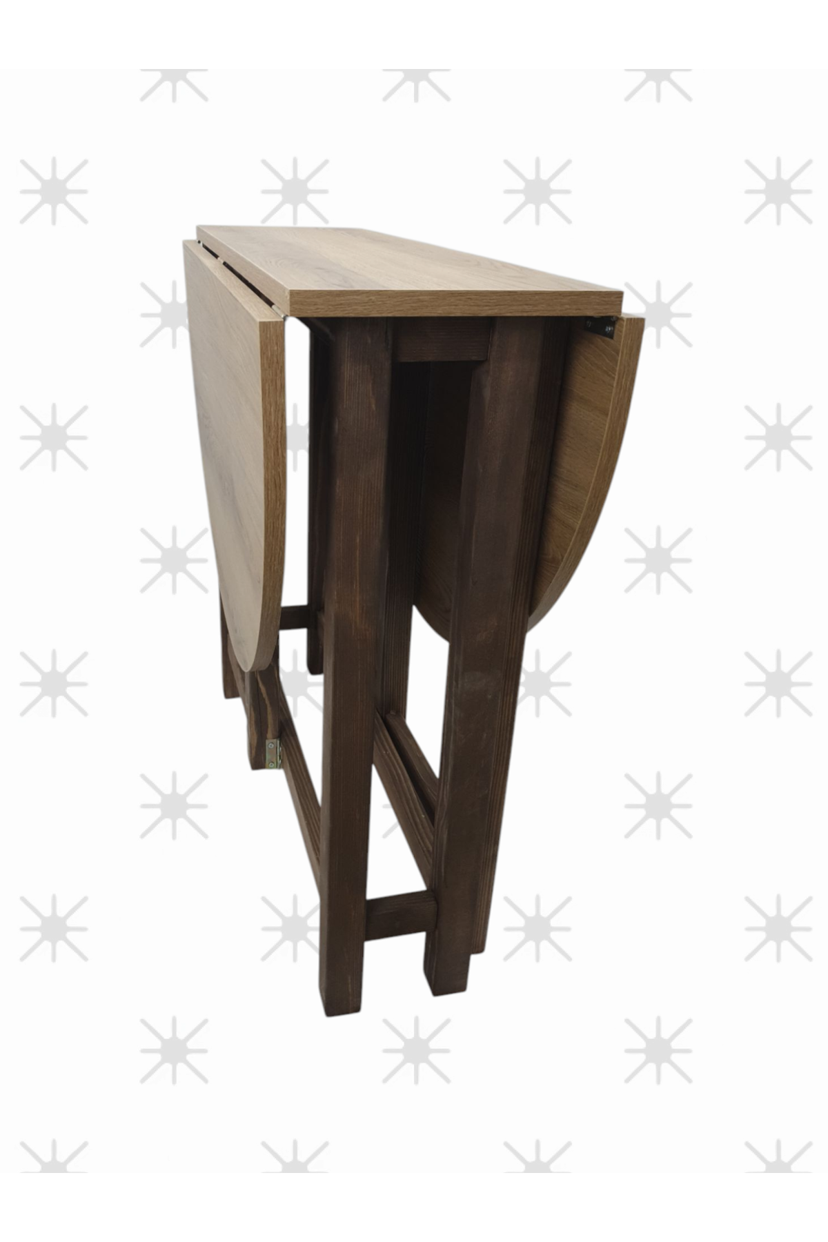 Katlanır Kanatlı Masa Yemek Masası Çalışma Masası Mutfak Masası A.Ceviz