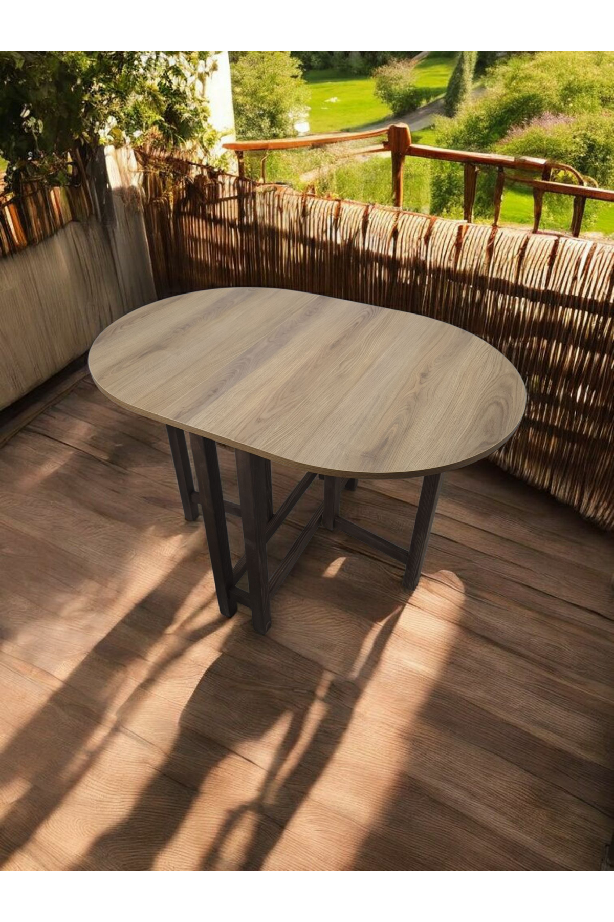 Katlanır Kanatlı Masa Yemek Masası Çalışma Masası Mutfak Masası A.Ceviz