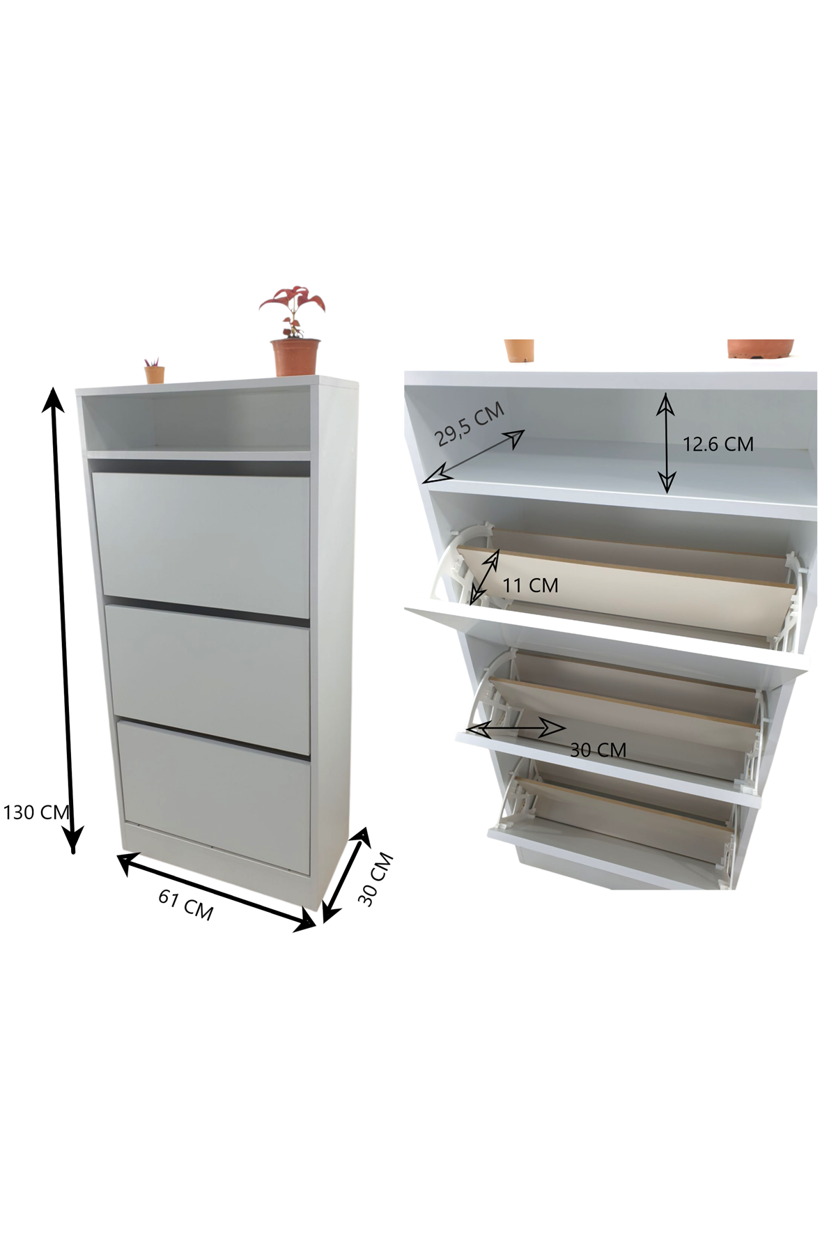 Raflı Ayakkabılık