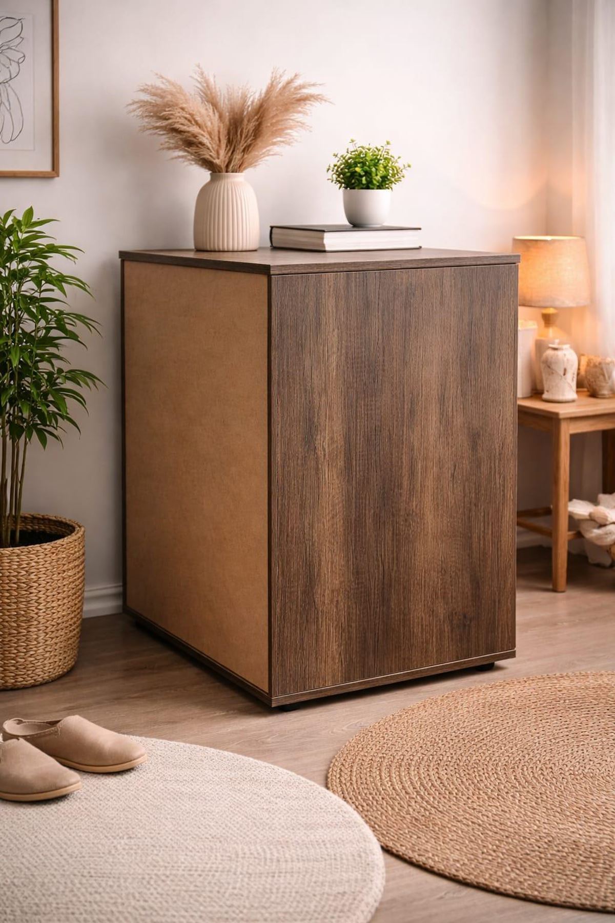 2 KAPAKLI ÇOK AMAÇLI DOLAP - DOSYA DOLABI