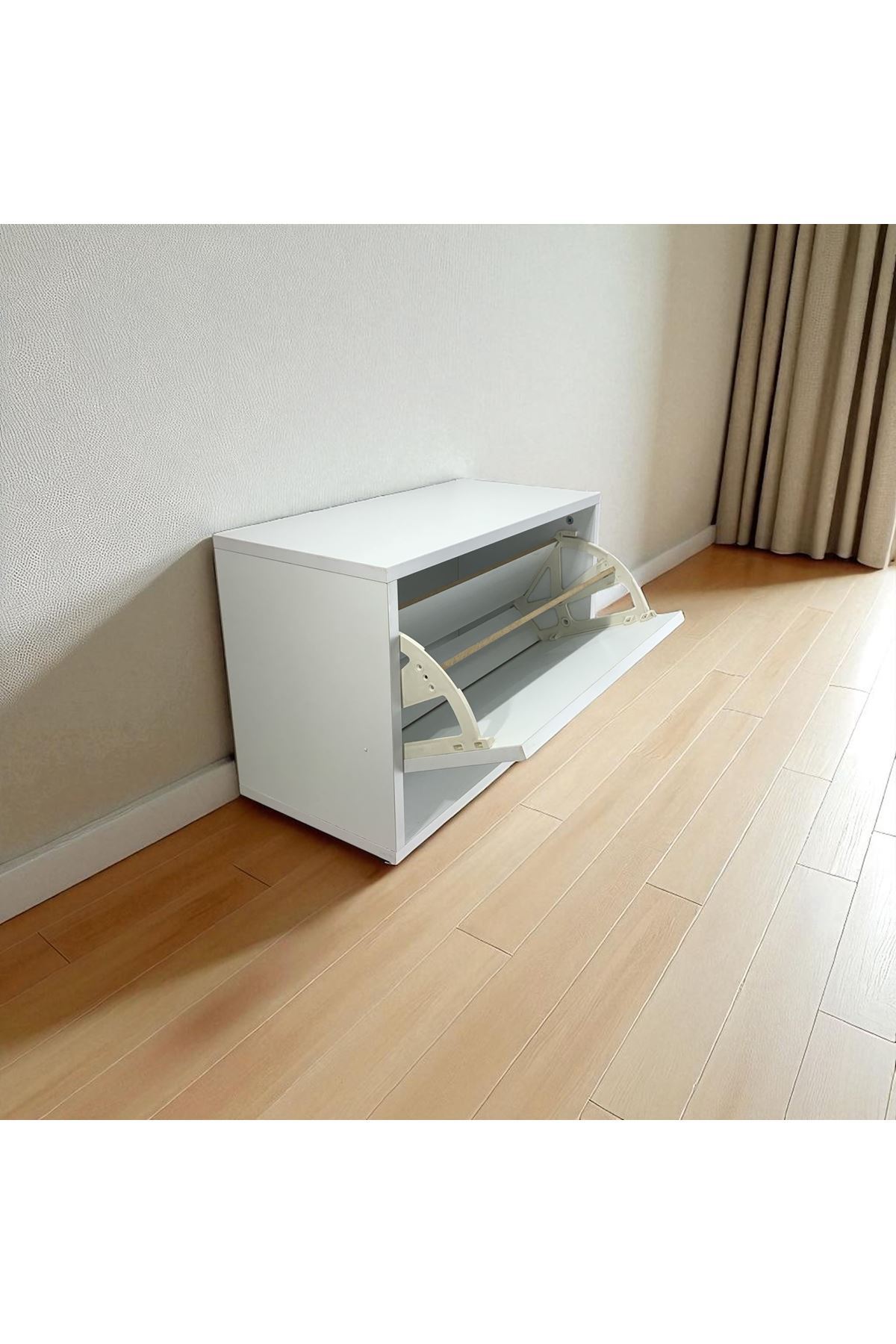 TEK KAPAK AYAKKABILIK - BEYAZ