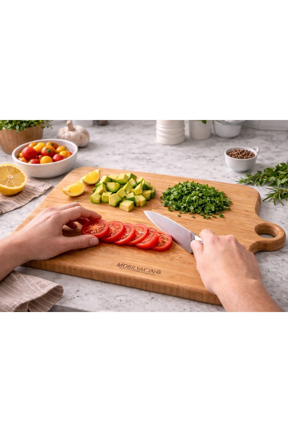 BAMBU KESME TAHTASI (STEK) 40x20