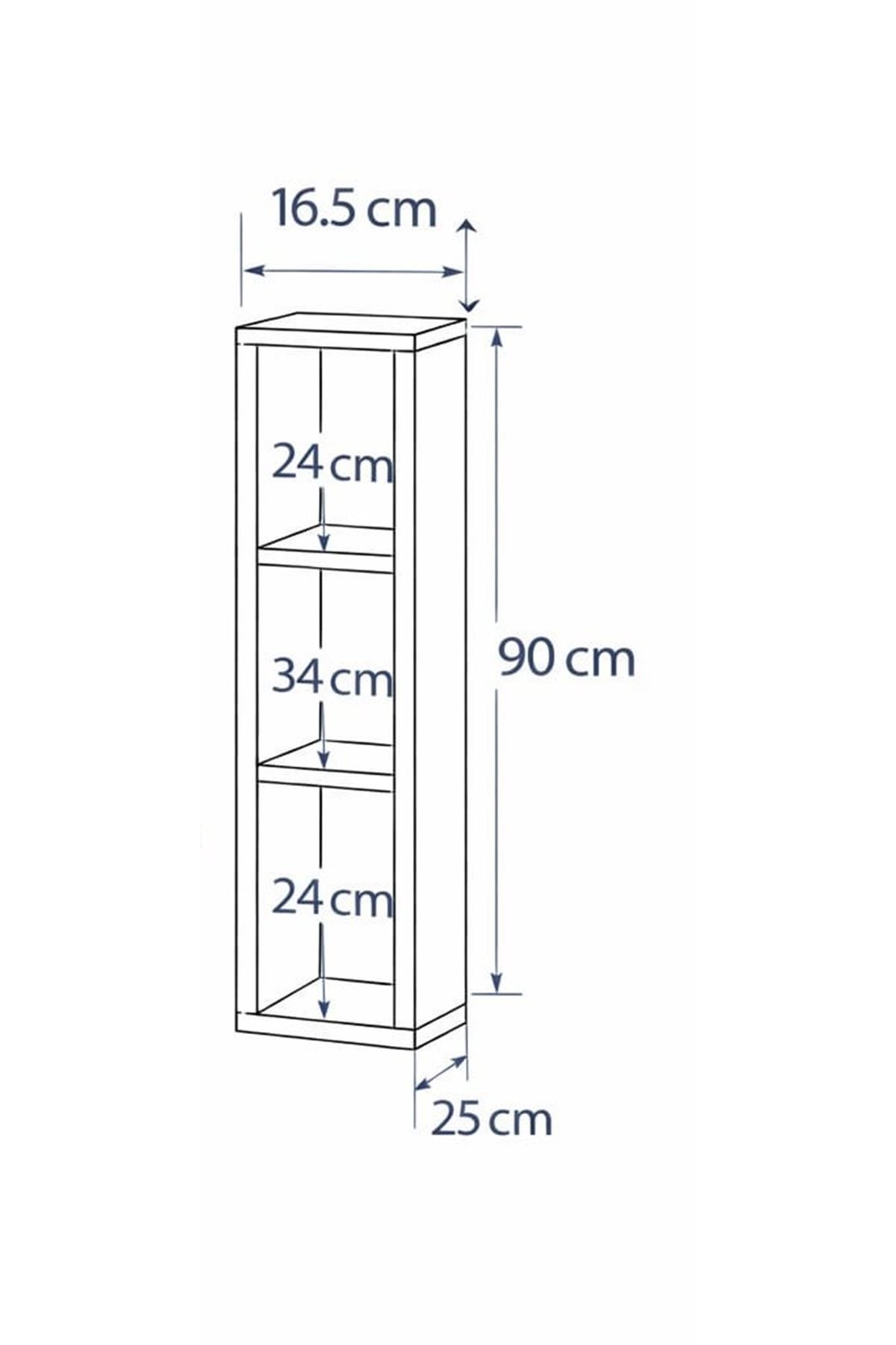 Dekoratif Duvar Rafı - Tv Ünitesi 2 Parçalı Barok 150x90