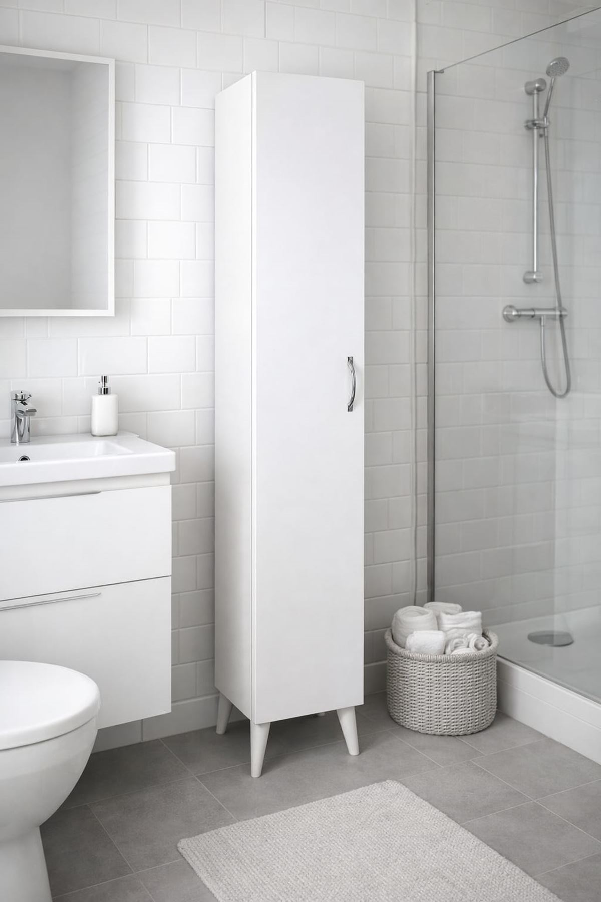 MUTFAK - BANYO ÇOK AMAÇLI DOLAP 5 RAFLI180CM