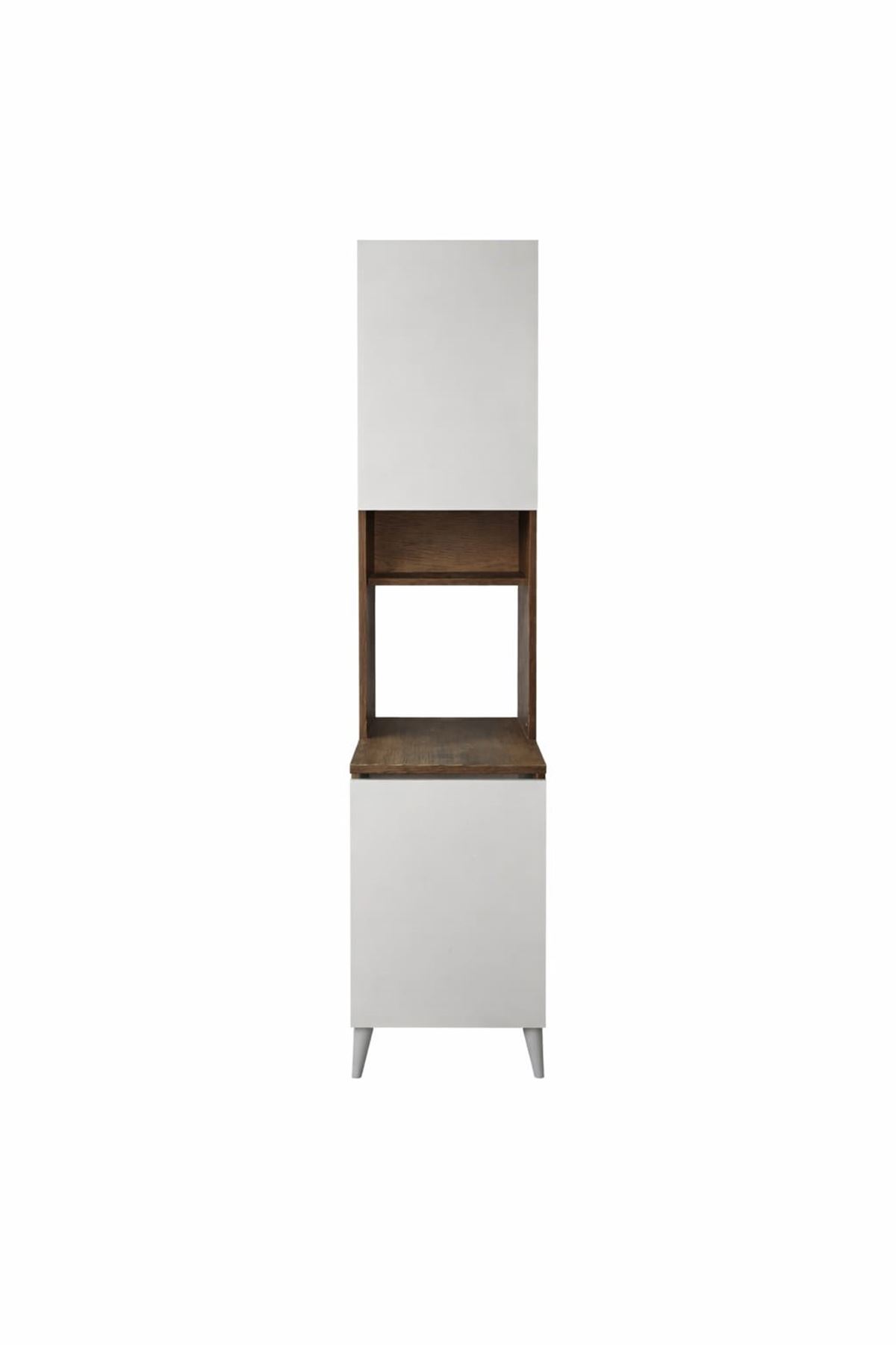  Yeni Nesil Çok Amaçlı Dolap 2 Kapaklı Kiler Mutfak Dolabı Barok - Kahve Köşesi