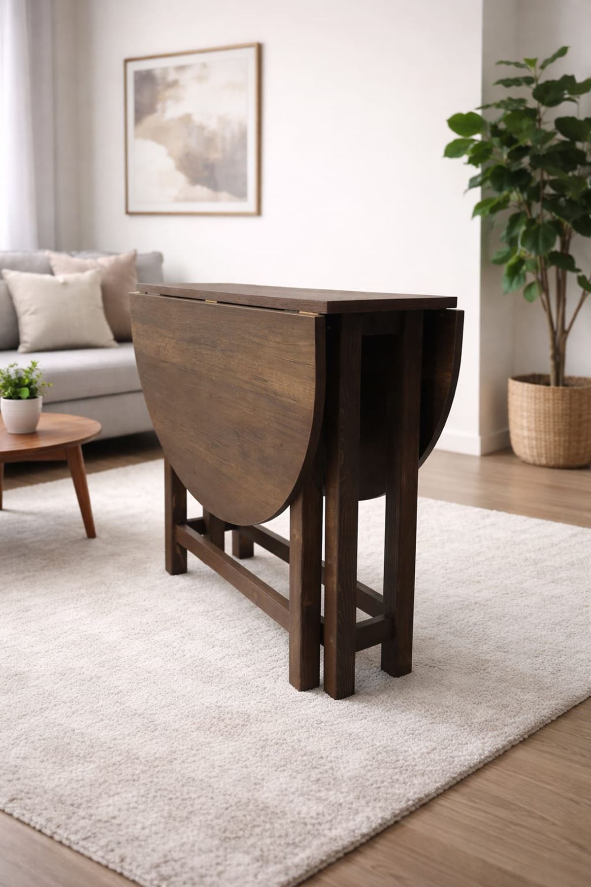 Katlanır Kanatlı Masa Yemek Masası Çalışma Masası Mutfak Masası Barok