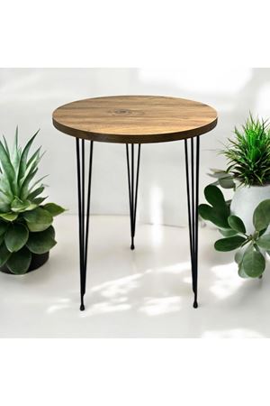  Zigon Sehpa (A.ÇAM)  Metal Tel Ayak 