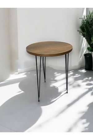  Zigon Sehpa (BAROK)  Metal Tel Ayak 