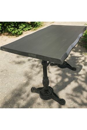 CAFE MASA KÖKNAR Kütük Masa ASLAN AYAK