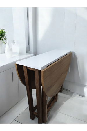 Katlanır Kanatlı Masa Yemek Masası Çalışma Masası Mutfak Masası