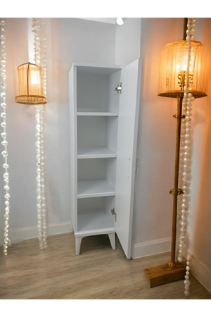 Çok Amaçlı Dolap- 4 Raflı (122 x 30 x 30 )