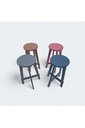 BUKET MDF TABURE- LAKE BOYALI