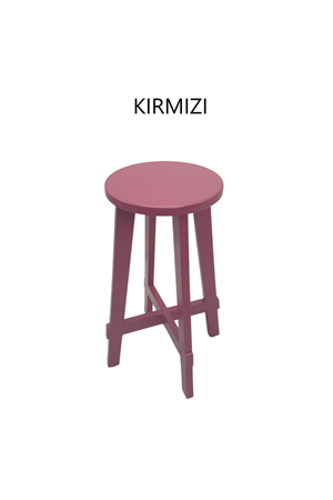 BUKET MDF TABURE- LAKE BOYALI