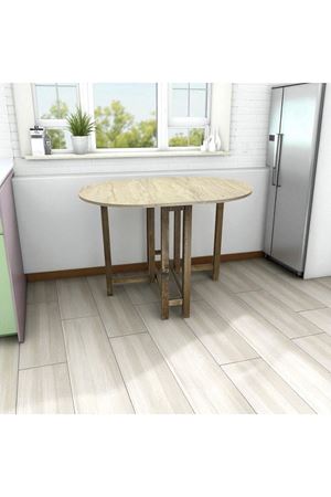 Katlanır Kanatlı Masa Yemek Masası Çalışma Masası Mutfak Masası TRAVERTEN