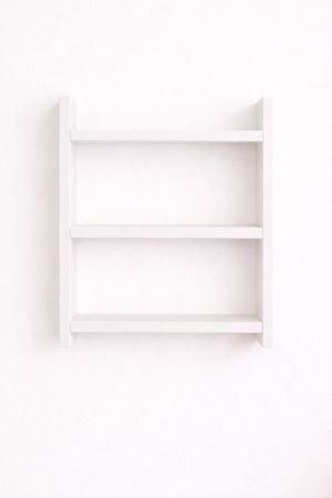 3'lü Duvar Rafı-Mutfak-Çok Amaçlı Raf-Beyaz