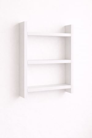3'lü Duvar Rafı-Mutfak-Çok Amaçlı Raf-Beyaz