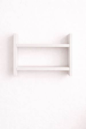 2'Lİ Duvar Rafı-Mutfak-Çok Amaçlı Raf-Beyaz