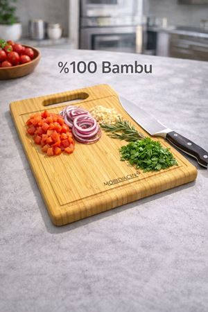 BAMBU KESME TAHTASI (SU OLUKLU)