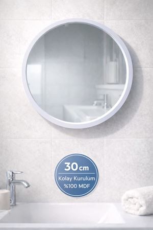 1 Mm Gümüş Renkli Yapışkanlı Aynalı- - Makyaj Aynası