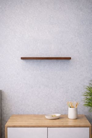 Tekli Duvar Rafı - Uçan Raf Gizli Raf Barok