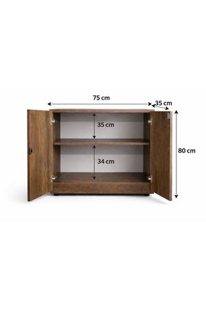 2 KAPAKLI ÇOK AMAÇLI DOLAP - DOSYA DOLABI