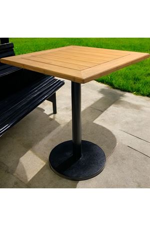 CAFE MASA BAMBU  AHŞAP YEMEK MASASI PTT AYAK