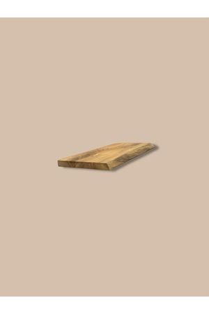 Ahşap Orijinal Ceviz Dekoratif Tekli Uçan Raf