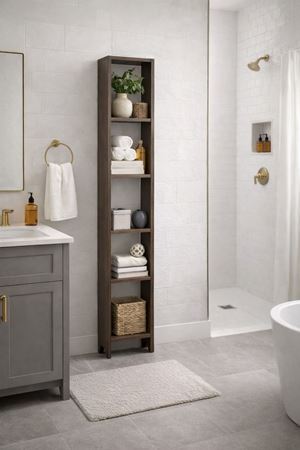 6 Raflı Dekoratif Kitaplık BAROK Kitaplık Ofis Kitaplığı Dolap Kitap Rafı