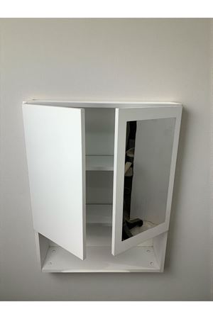 İki Kapaklı Aynalı Banyo Dolabı