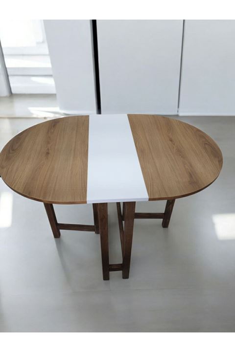 Katlanır Kanatlı Masa Yemek Masası Çalışma Masası Mutfak Masası Çok Renkli