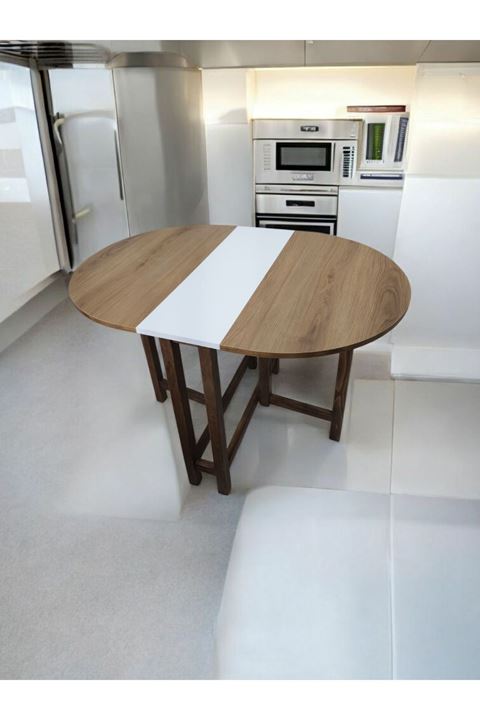 Katlanır Kanatlı Masa Yemek Masası Çalışma Masası Mutfak Masası Çok Renkli