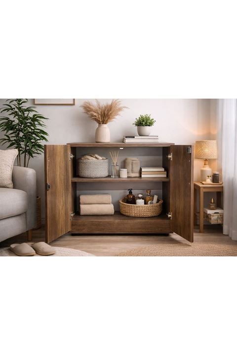 2 KAPAKLI ÇOK AMAÇLI DOLAP - DOSYA DOLABI