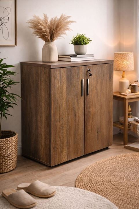 2 KAPAKLI ÇOK AMAÇLI DOLAP - DOSYA DOLABI