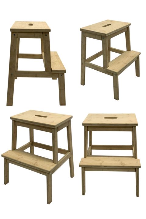 Mutfak Tabure Merdiven BAMBU