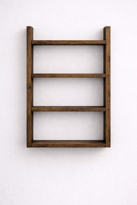 4'lü Duvar Rafı-Mutfak-Çok Amaçlı Raf-Barok