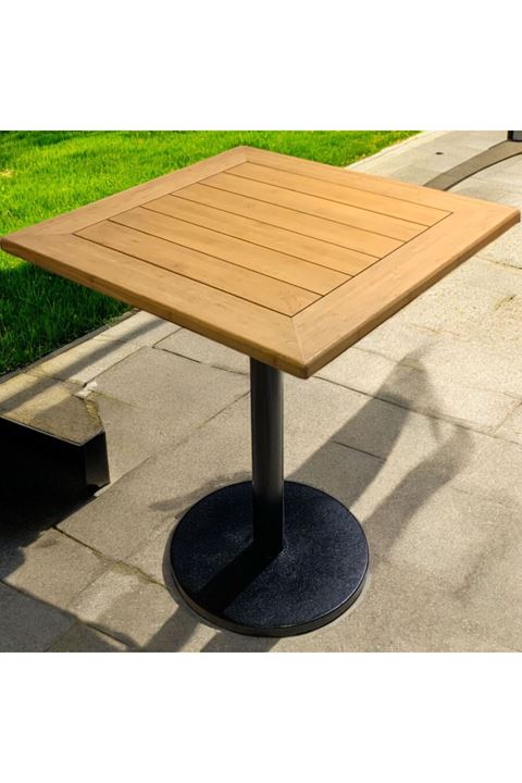 CAFE MASA BAMBU  AHŞAP YEMEK MASASI PTT AYAK