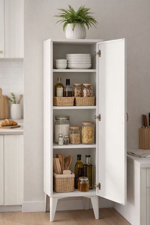 MUTFAK - BANYO ÇOK AMAÇLI DOLAP 4 RAFLI