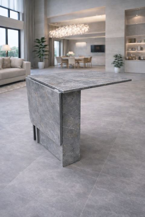 Demonte Pratik Açılır Kapanır Kanatlı Masa - Yemek Masası Gordion