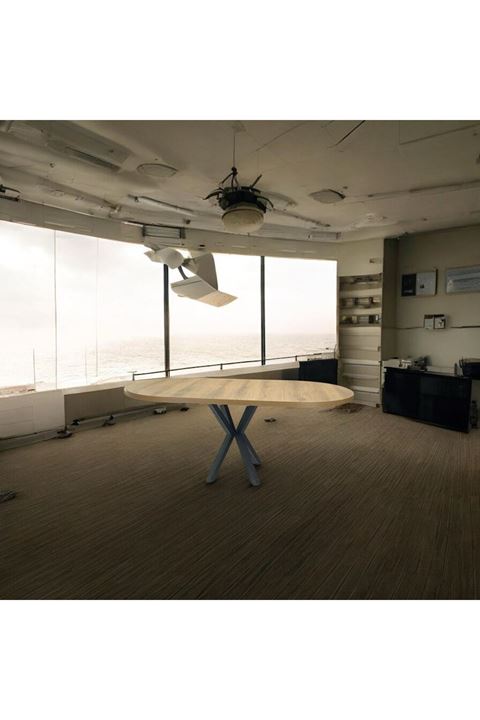 Oval Yemek Masası 6 Kişilik 160 x 90 CEVİZ