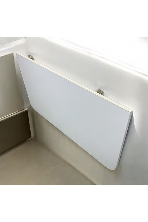 Açılır Kapanır Çalışma Masası Mutfak Masası Katlanır Duvar Masası BEYAZ 45x100