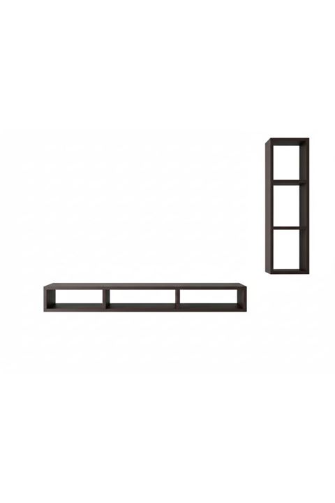 Dekoratif Duvar Rafı - Tv Ünitesi 2 Parçalı Barok 150x90
