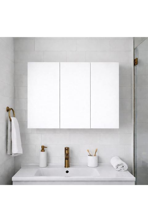 ÜÇ Kapaklı Banyo Dolabı
