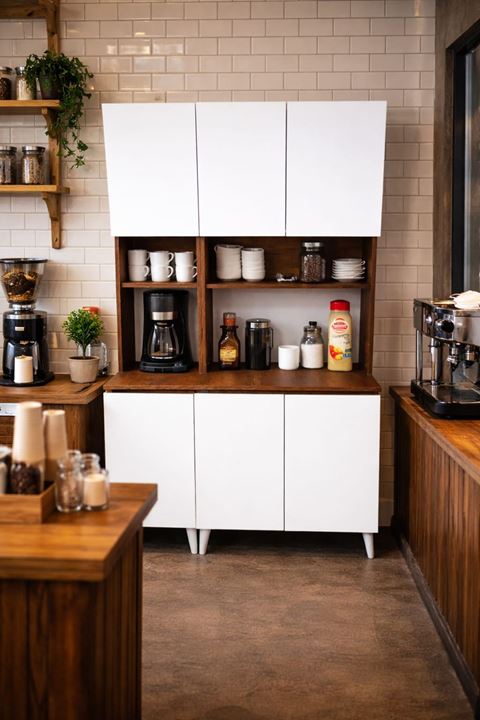  Yeni Nesil Çok Amaçlı Dolap 6 Kapaklı Kiler Mutfak Dolabı - Kahve Köşesi 