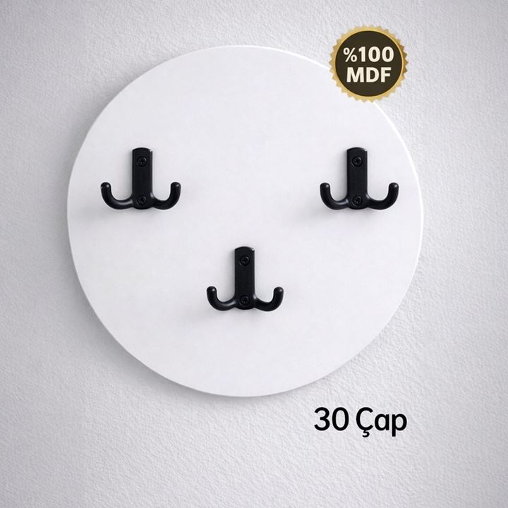 3 'Lü Askılık-Elbise ve Anahtarlık Askılığı