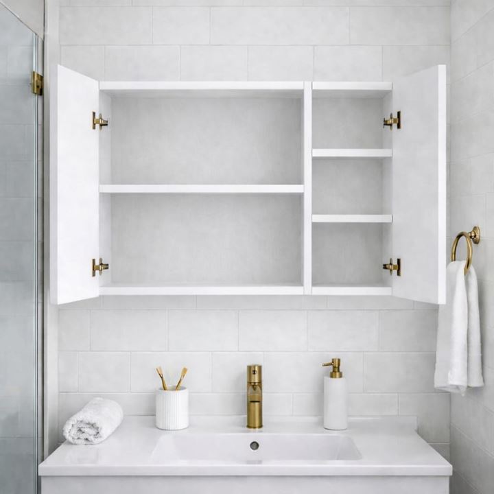 Üç Kapaklı Banyo Dolabı